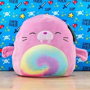 Squishmallow Rou the Purple Walrus 11" UltraSoft Stuffed Animal Toy Plush NWT